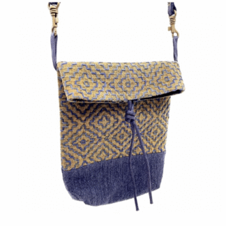 Sashiko-kit: Taske, Lucy Hitomezashi, gold